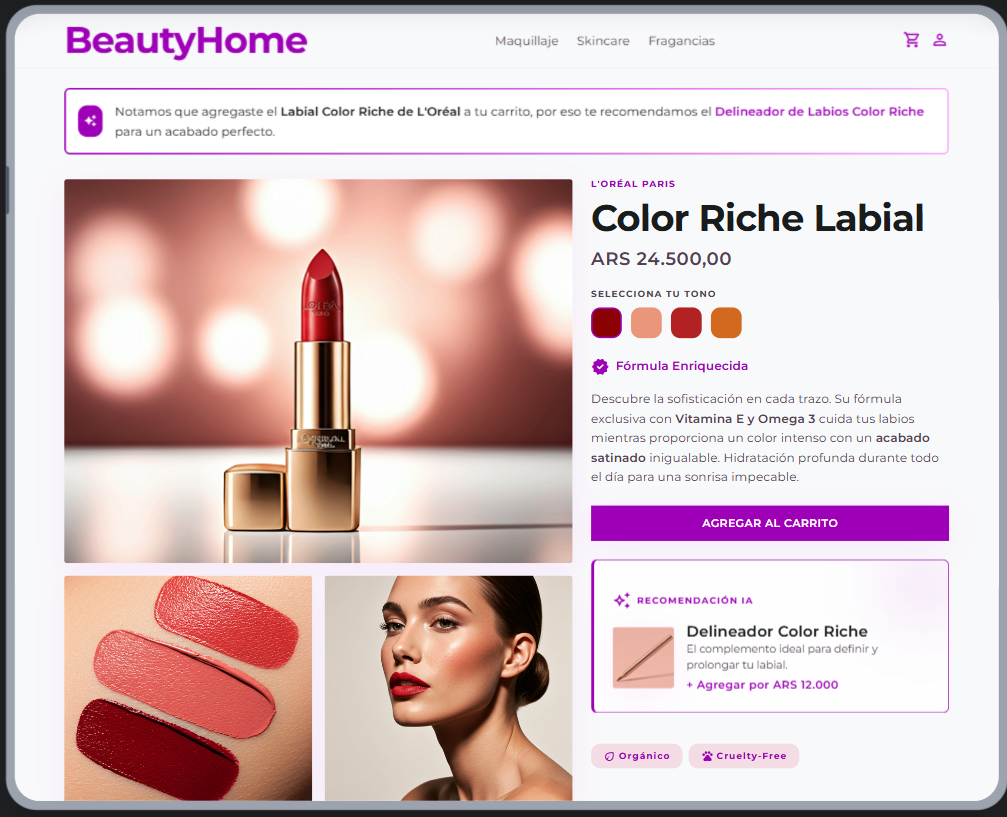 BeautyHome Desktop View 2