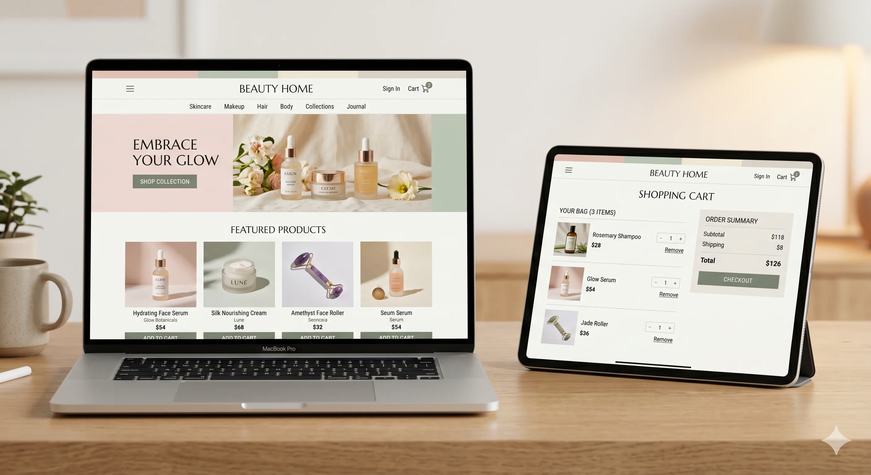 BeautyHome · Tienda online de alta conversión