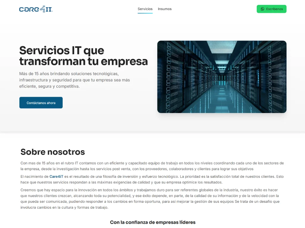 Care4IT · Autoridad digital corporativa
